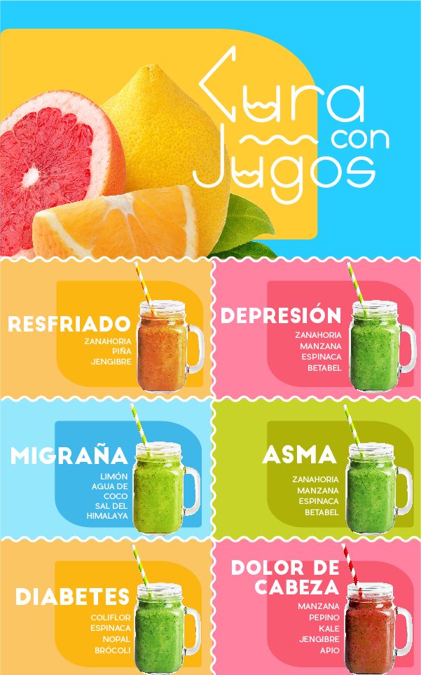 10 Jugos Curativos Que Te Pueden Ayudar A Sentirte Mejor