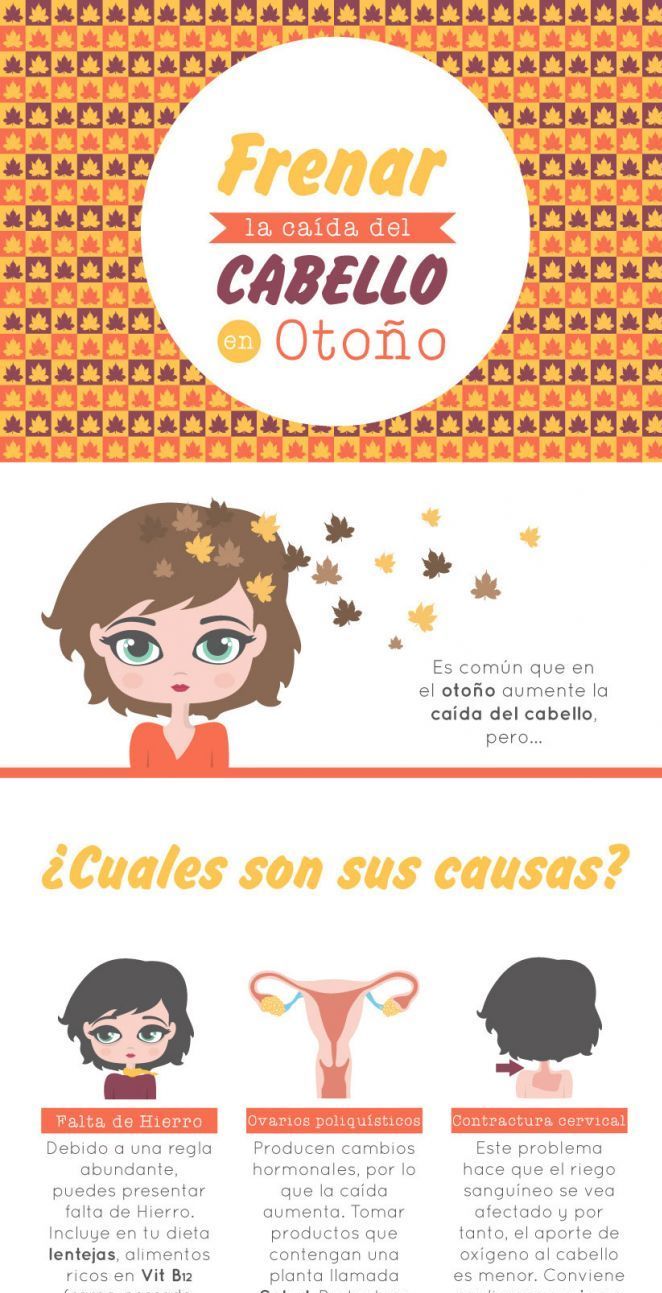 Como Frenar La Caida De Cabello En Otono Infografias Y Remedios