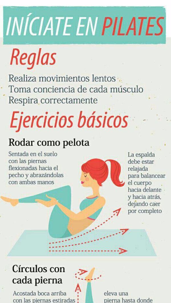 5 Ejercicios de pilates para principiantes y sus beneficios